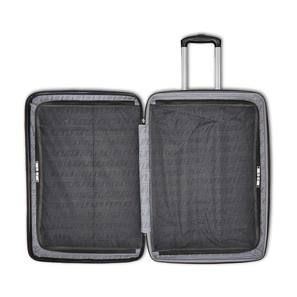 Alliance SE 22" Hardside Carry-On Suitcase, 4-Wheeled Spinner, TSA Checkpoint Friendly, Bass Black (145793-1027)<Samsonite