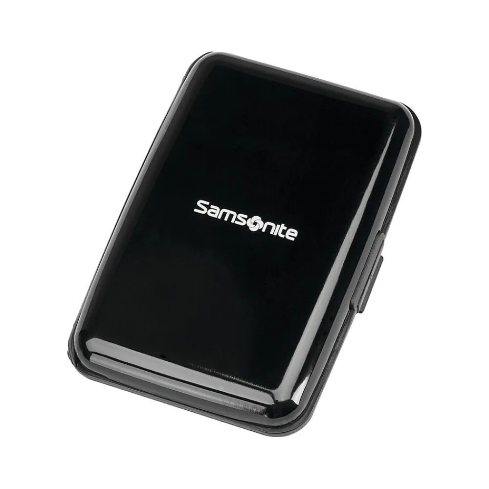 Aluminum RFID Wallet, Black, 4.24" (89057-1041)<Samsonite Hot
