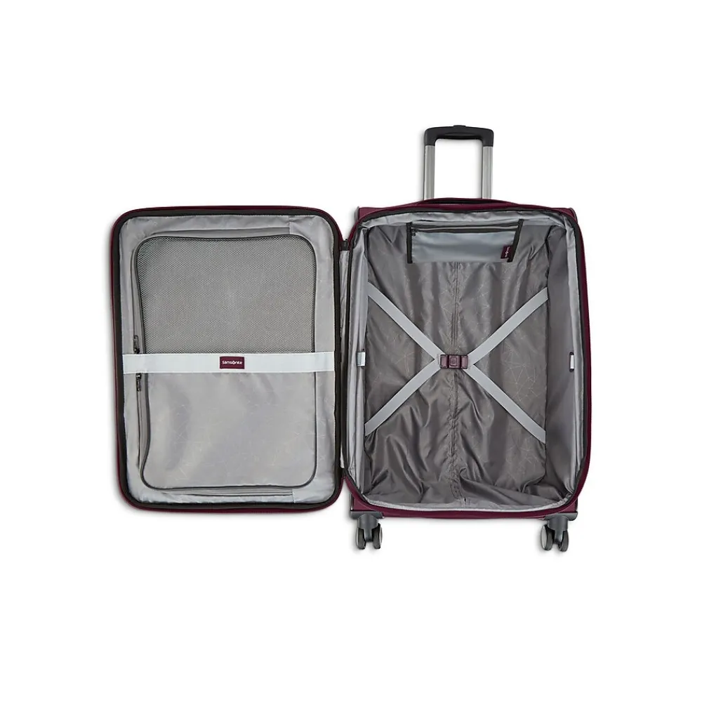 Ascella 3.0 23.75" Carry-On Suitcase, 4-Wheeled Spinner, Light Plum (145053-7819)<Samsonite Hot