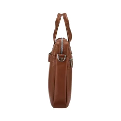 Classic Leather Slim Briefcase, Cognac (126038-1221)<Samsonite