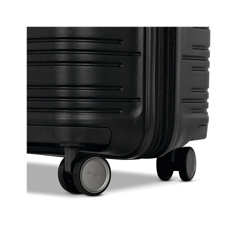 Elevation Plus 23" Hardside Carry-On Suitcase, 4-Wheeled Spinner, TSA Checkpoint Friendly, Triple Black (142910-2620)<Samsonite