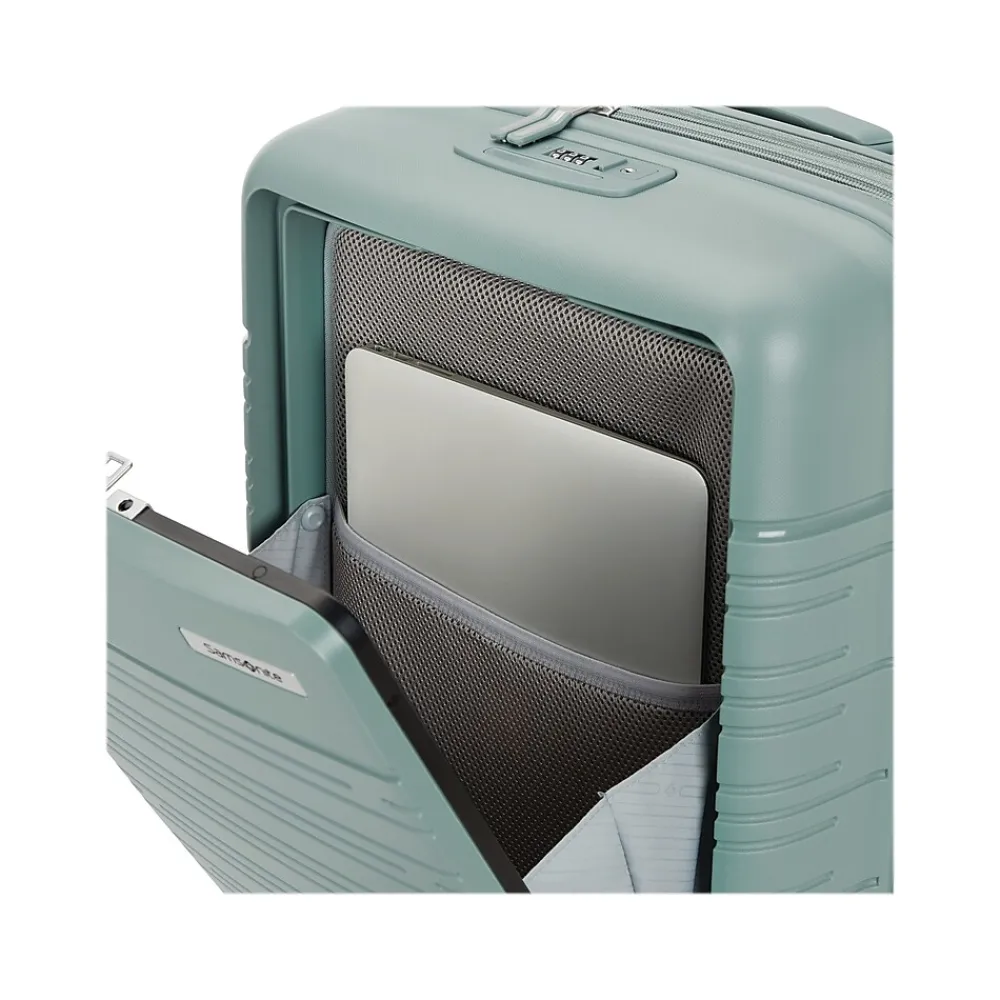 Elevation Plus 23" Hardside Carry-On Suitcase, 4-Wheeled Spinner, TSA Checkpoint Friendly, Cypress Green (142910-1244)<Samsonite