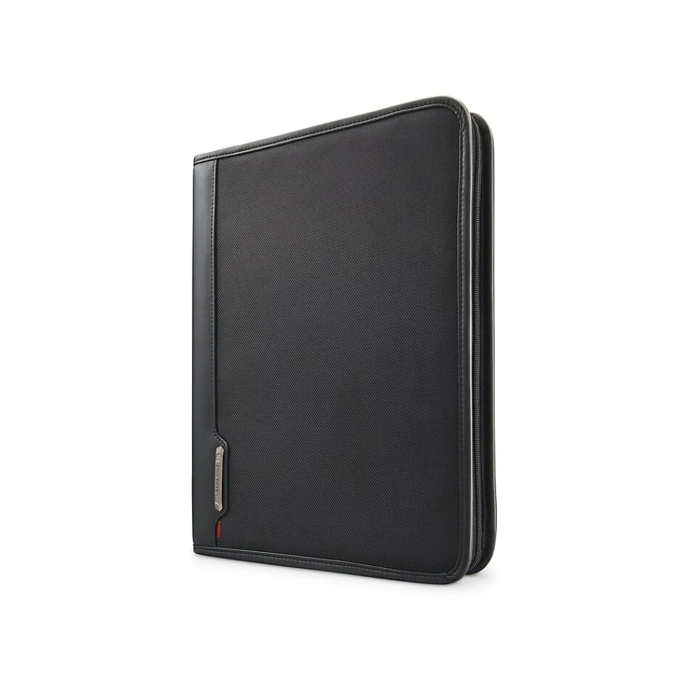 Fabric Padfolio with Zipper Closure, Steel Gray (116466-1829)<Samsonite Discount