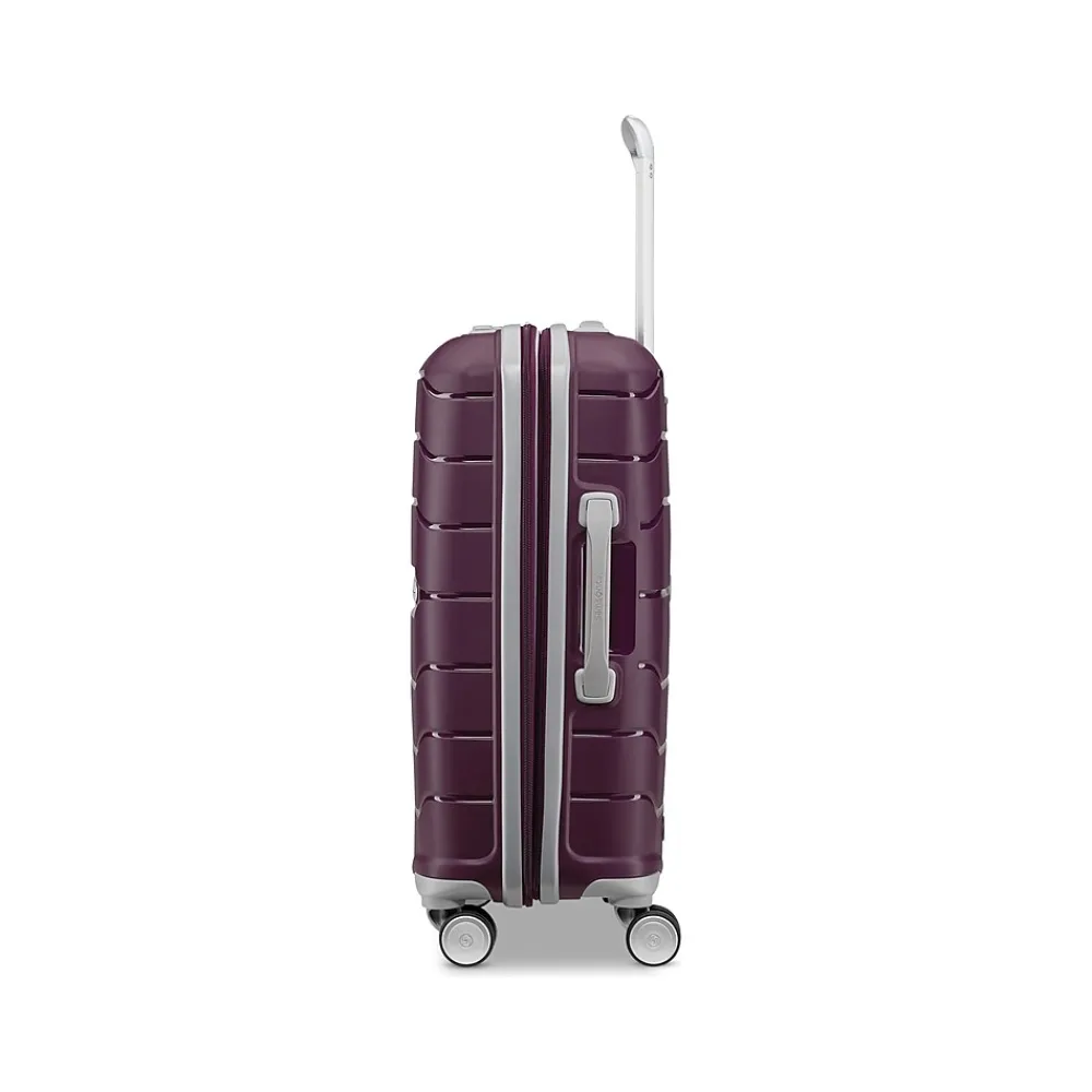Freeform 21.25" Hardside Carry-On Suitcase, 4-Wheeled Spinner, TSA Checkpoint Friendly, Amethyst Purple (78255-B170)<Samsonite Online