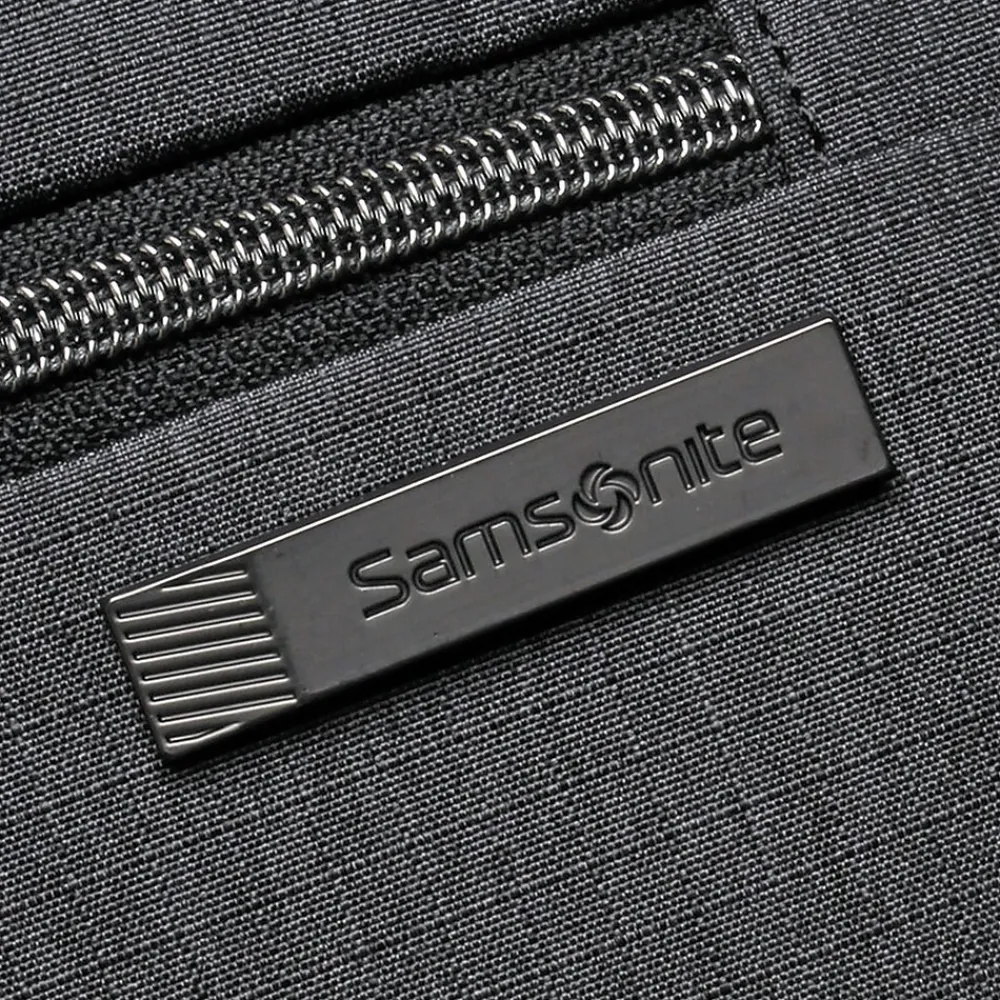 Samsonite Modern Utility Double Shot Backpack, Charcoal Heather, Ripstop Polyester (102976-5794)