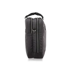 Modern Utility Polyester Laptop Briefcase, Charcoal (126442-5794)<Samsonite New