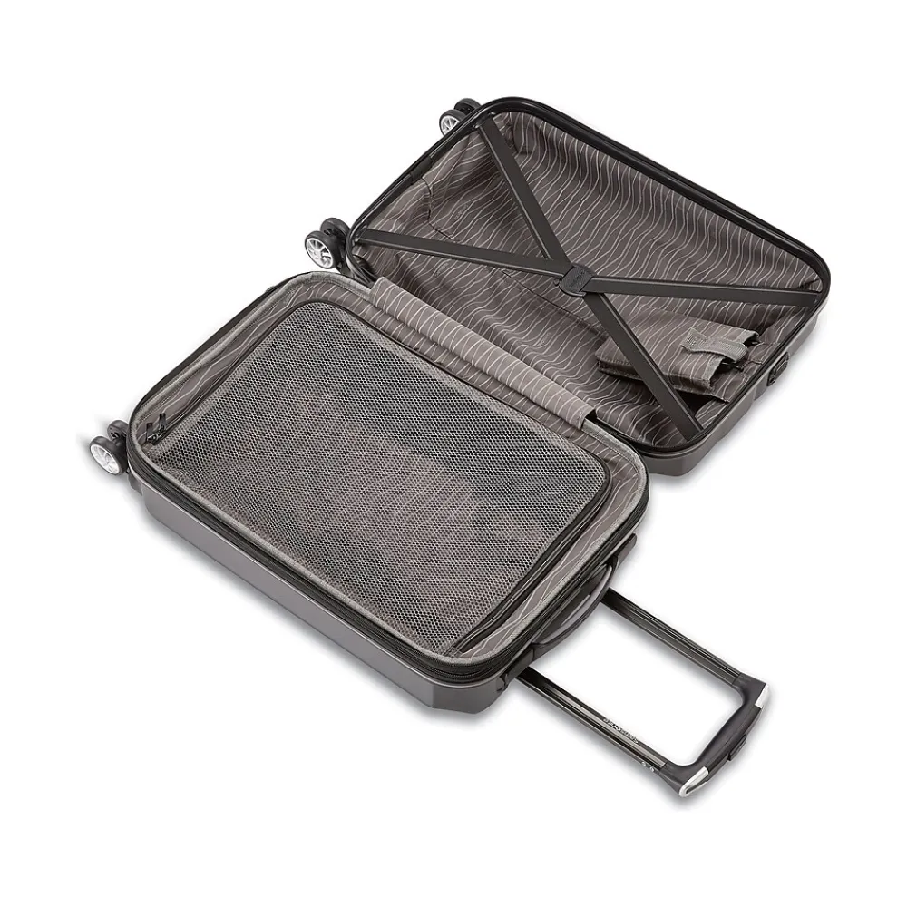 Opto PC 2 22" Hardside Carry-On Suitcase, 4-Wheeled Spinner, Black (131421-1041)<Samsonite Outlet