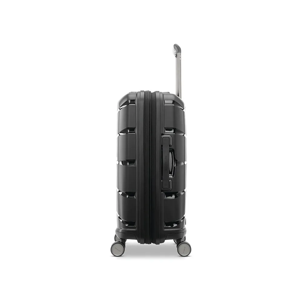 Outline Pro 23" Hardside Carry-On Suitcase, 4-Wheeled Spinner, TSA Checkpoint Friendly, Midnight Black (137393-1548)<Samsonite Discount