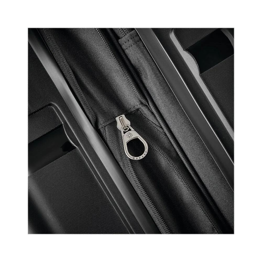 Outline Pro 23" Hardside Carry-On Suitcase, 4-Wheeled Spinner, TSA Checkpoint Friendly, Midnight Black (137393-1548)<Samsonite Discount