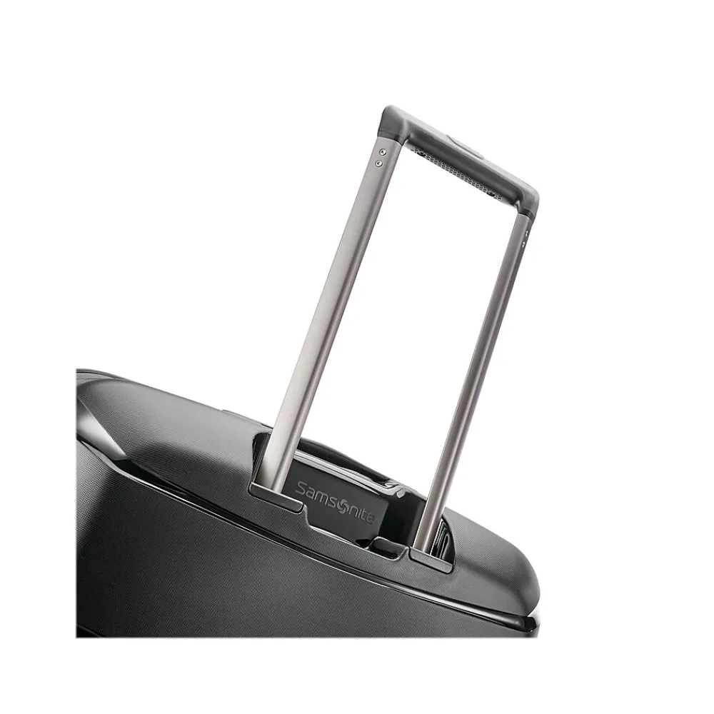 Outline Pro 23" Hardside Carry-On Suitcase, 4-Wheeled Spinner, TSA Checkpoint Friendly, Midnight Black (137393-1548)<Samsonite Discount