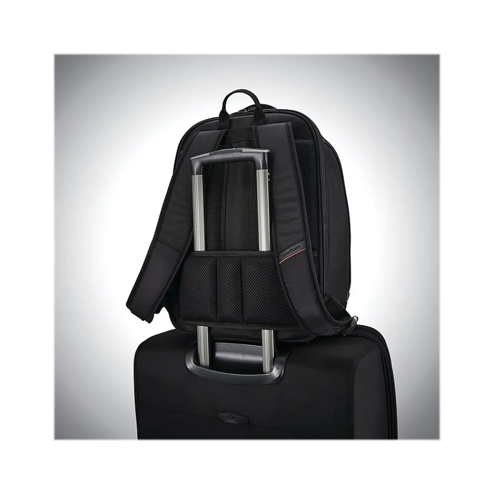 Pro Laptop Backpack, Solid, Black (126358-1041)<Samsonite Discount