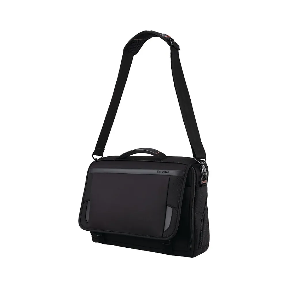 Pro Nylon Business Messenger Bag, Black (126361-1041)<Samsonite Hot