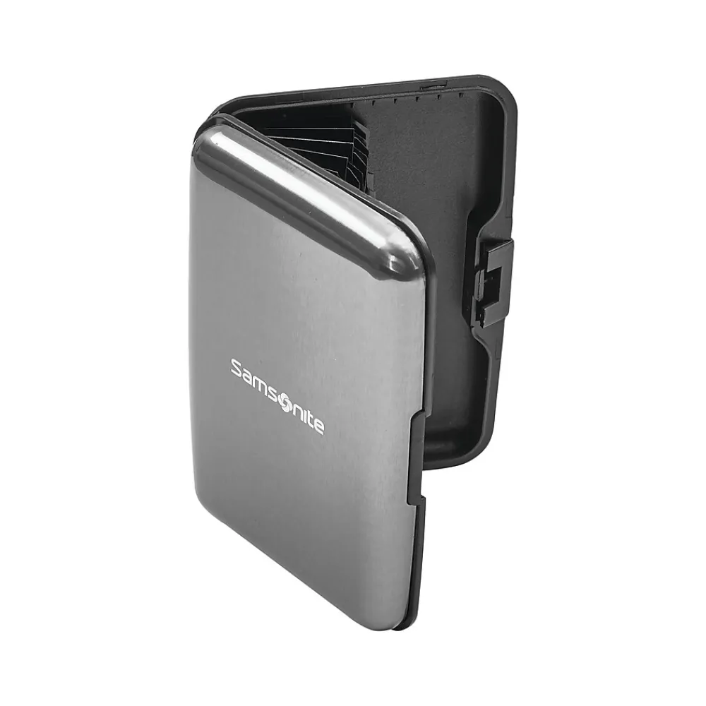 RFID Aluminum Travel Wallet, Silver (89057-1422X)<Samsonite Best