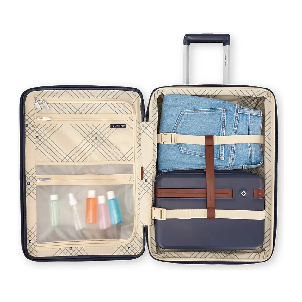 Virtuosa 23" Hardside Carry-On Suitcase, 4-Wheeled Spinner, TSA Checkpoint Friendly, (149176-1596)<Samsonite Clearance