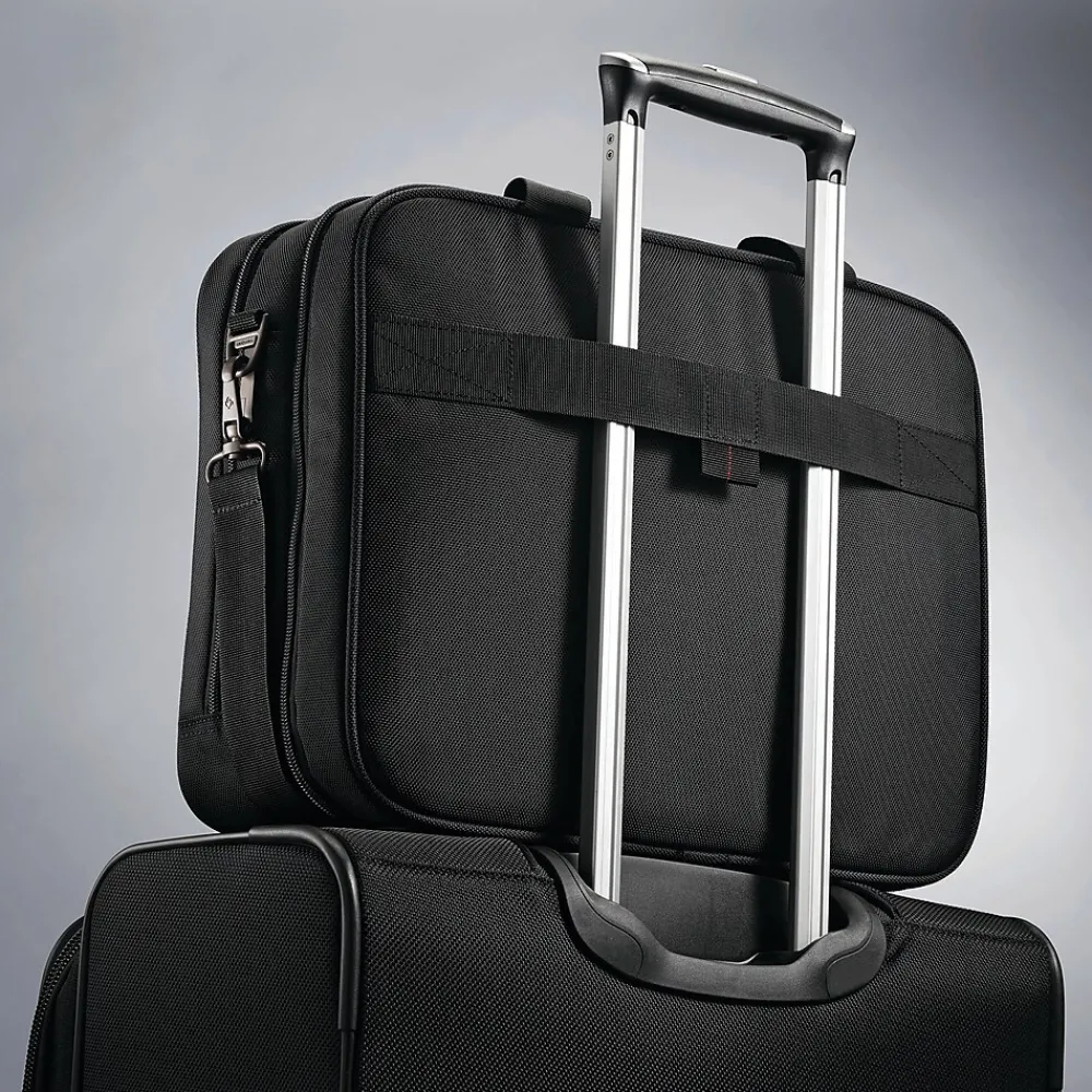Xenon 3.0 Laptop Briefcase, Black Polyester (89433-1041)<Samsonite Hot