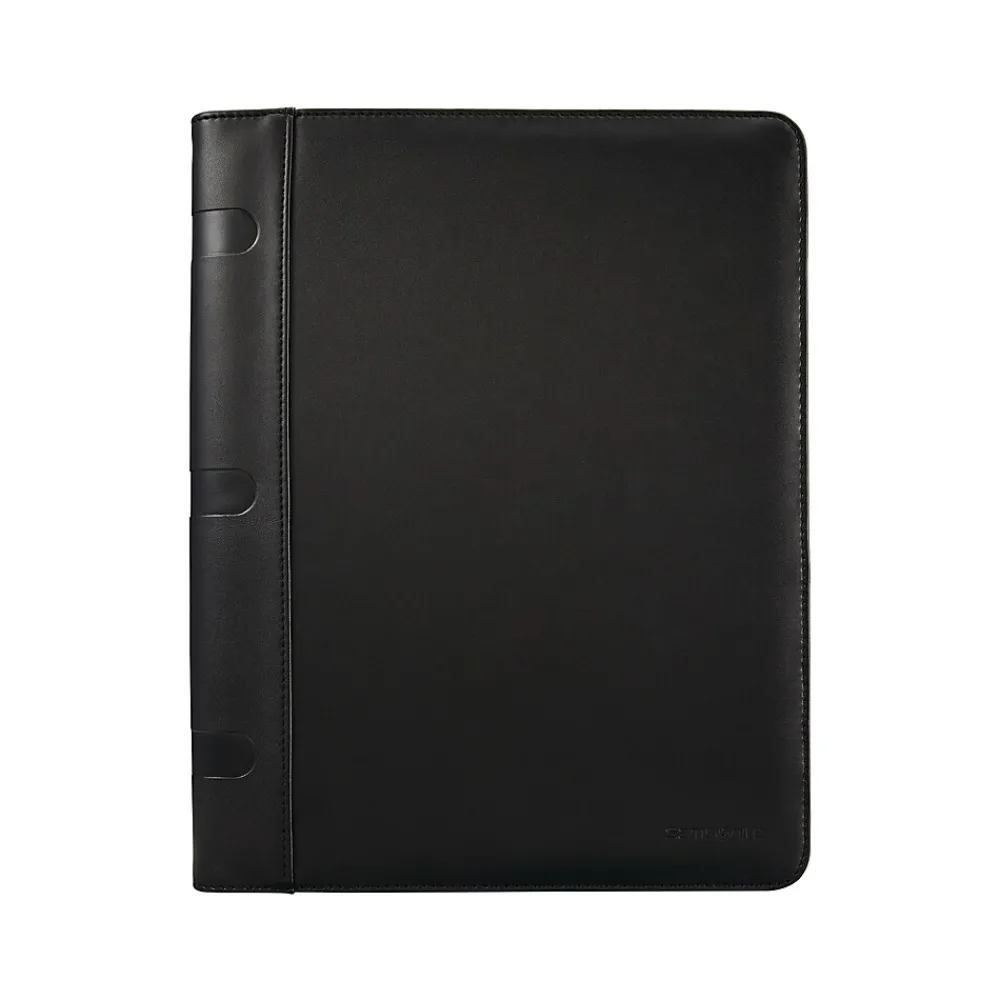 Xenon Business Leather Padfolio, Black (116468-1041)<Samsonite New