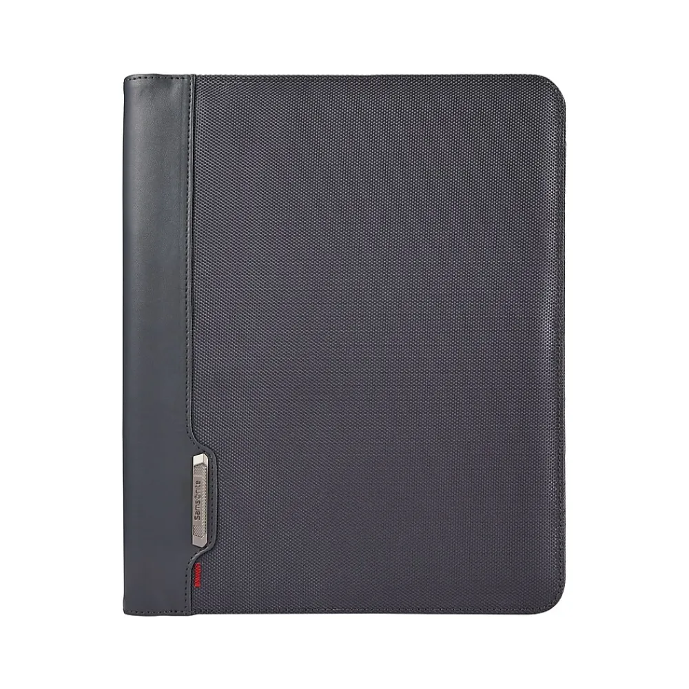 Xenon Business Polyester Padfolio, Steel Gray (116464-1829)<Samsonite