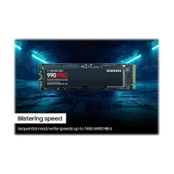 Discount Samsung 990 PRO 1TB M.2 PCI Express 4.0 Internal Solid State Drive, V-NAND (MZ-V9P1T0B/AM)