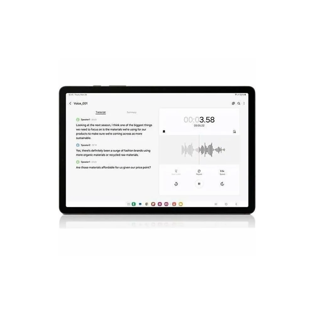 Galaxy Tab S9 11" Tablet, 9th Generation, Wi-Fi, 256GB, Android 13, Graphite (SM-X710NZAEXAR)<Samsung