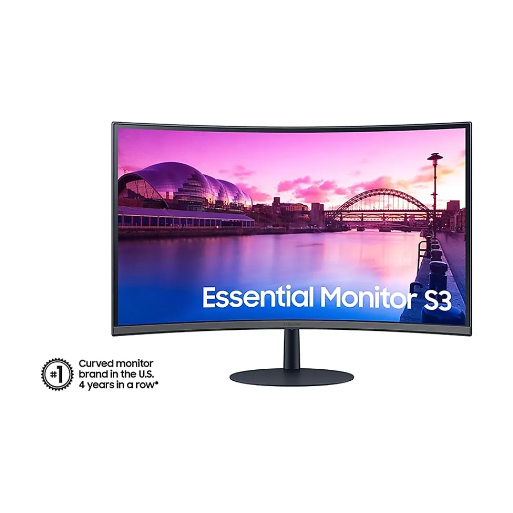 Hot Samsung S39C 27" Curved 75 Hz LED Monitor, Black (S27C394EAN)