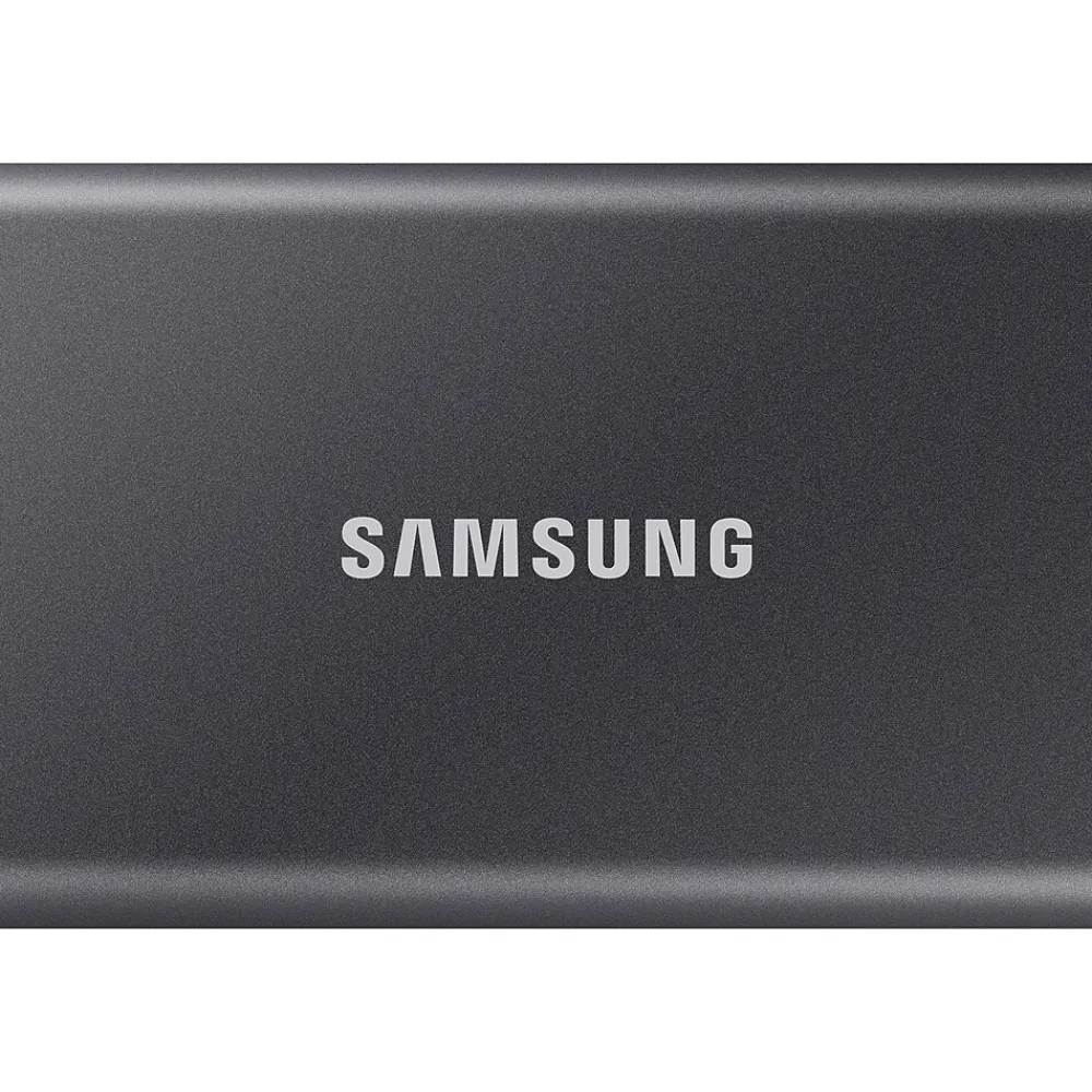 Hot Samsung T7 1TB USB 3.2 Portable Solid State Drive, Gray (MU-PC1T0T/AM)