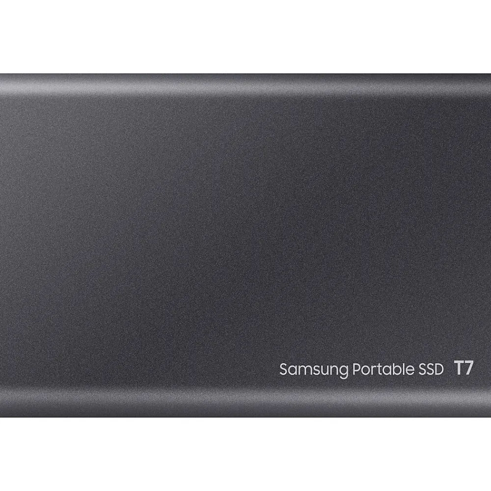 Hot Samsung T7 1TB USB 3.2 Portable Solid State Drive, Gray (MU-PC1T0T/AM)