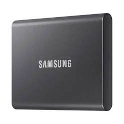 Sale Samsung T7 2TB USB 3.2 Portable Solid State Drive, Gray (MU-PC2T0T/AM)