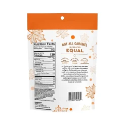 Sanders Small Batch Wonders Milk Chocolate Pumpkin Spice Sea Salt Caramels, 7 Oz. (30703)