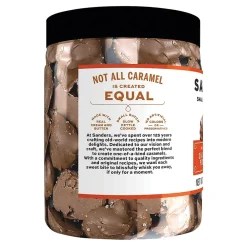 Sanders Small Batch Wonders Milk Chocolate Sea Salt Caramel Pecan Clusters, 16Oz. (30971)