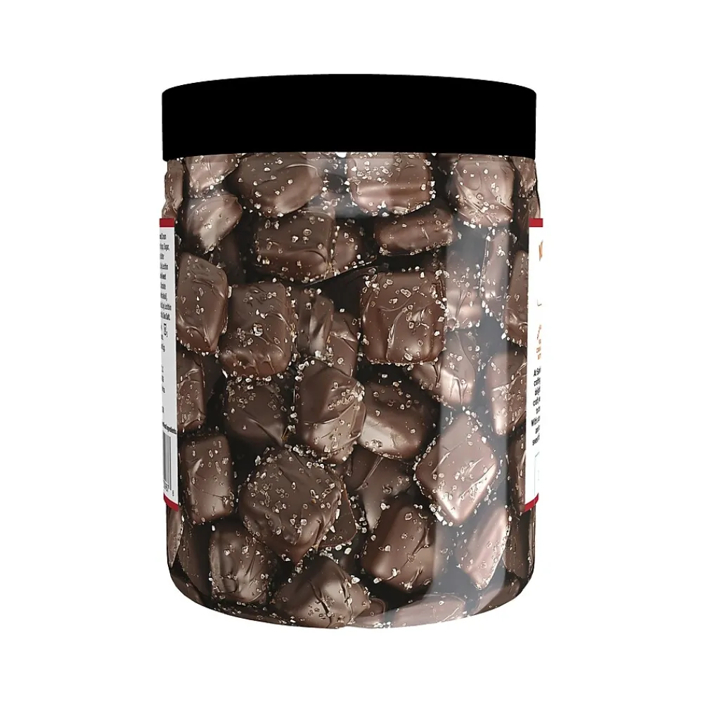 Sanders Small Batch Wonders Dark Chocolate Sea Salt Caramels, 18 Oz. (30987)