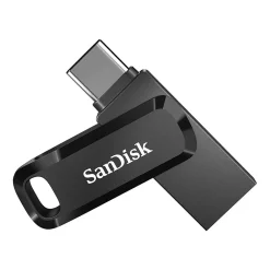Sale SanDisk Ultra Dual Drive Go 128GB USB 3.1 Type-C Flash Drive, Black (SDDDC3-128G-A46)