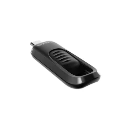 New SanDisk Ultra Slider 256GB USB 3.2 Type-C Flash Drive, Black (SDCZ480-256G-A46)