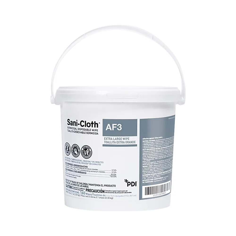 AF3 Disinfecting Wipes, 160/Pail, 2 Pails/Carton (P1450PCT)<Sani-Cloth Hot
