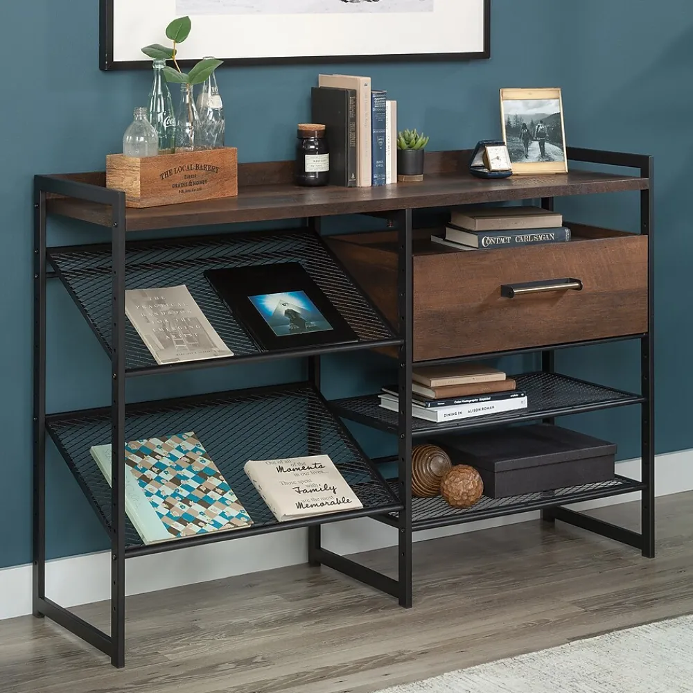 Bookcases*Sauder Briarbrook 36"H Bookcase, Barrel Oak (430266)