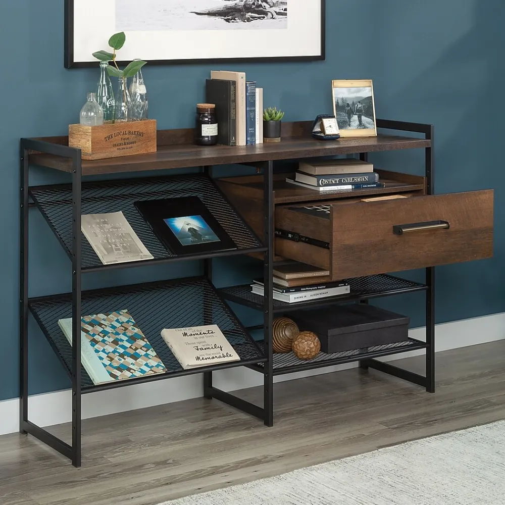 Bookcases*Sauder Briarbrook 36"H Bookcase, Barrel Oak (430266)