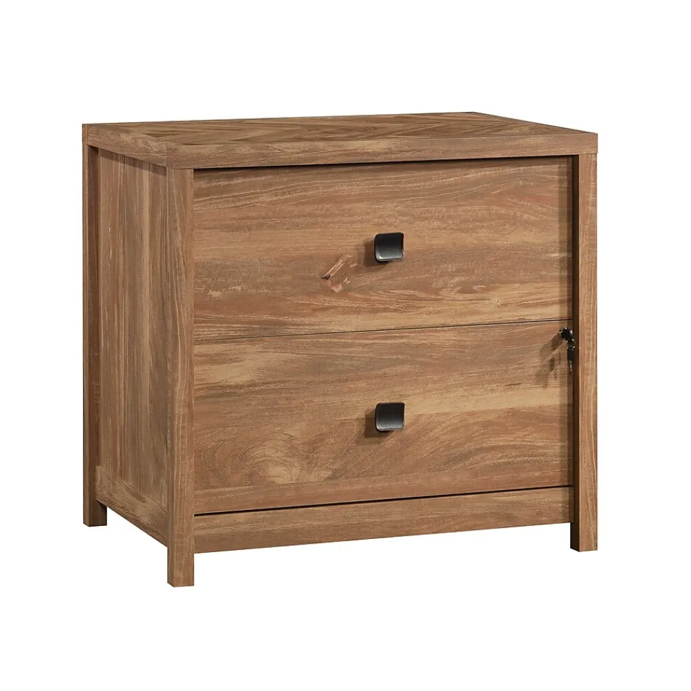 File Cabinets*Sauder Cannery Bridge Commercial 2-Drawer Lateral File Cabinet, Letter/Legal Size, 32"W x 22"D, Sindoori Mango (429514)