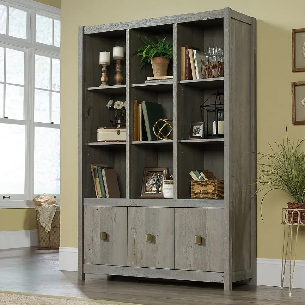 Bookcases*Sauder Cannery Bridge 72"H Bookcase, Mystic Oak (422868)