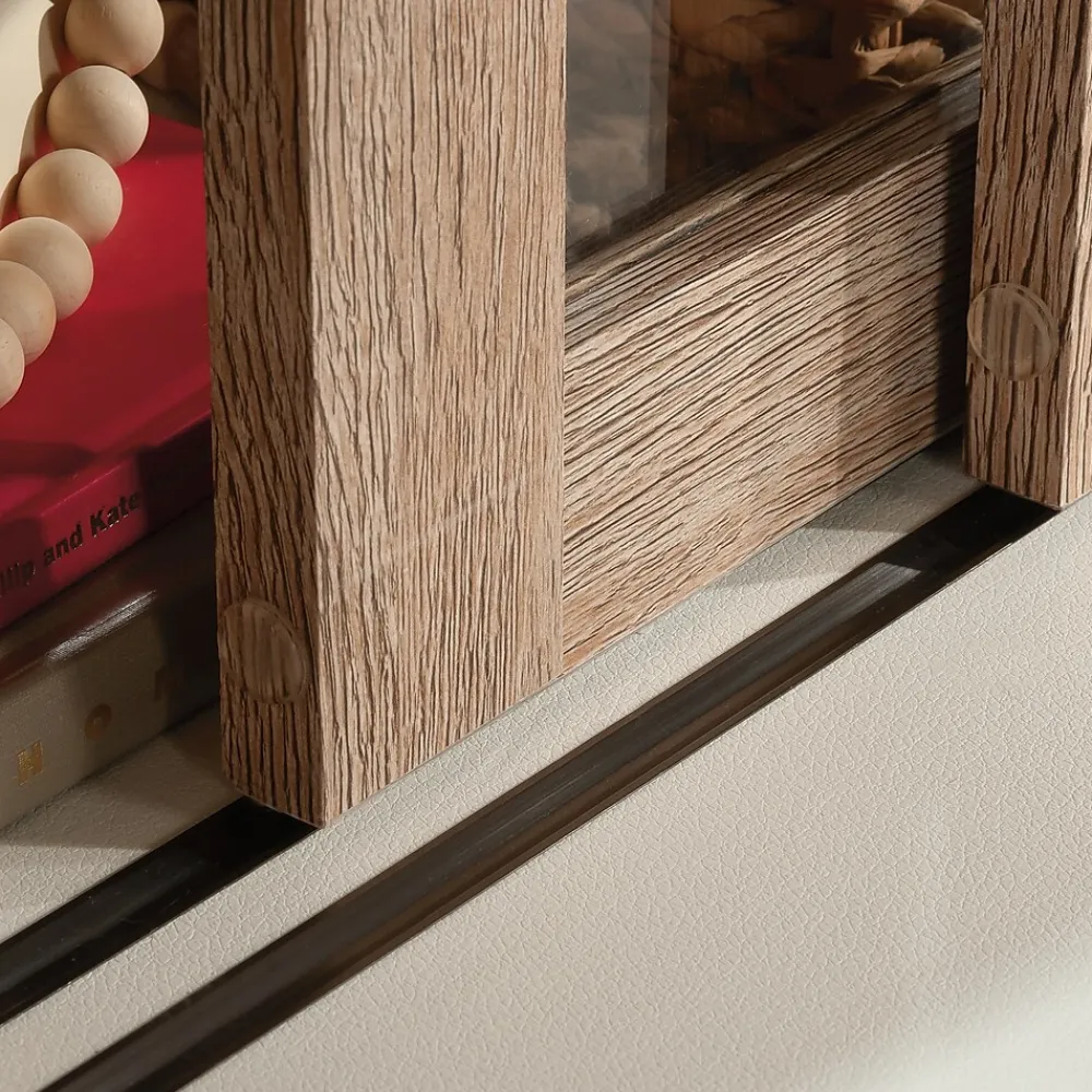 Bookcases*Sauder Dixon City 72"H 4-Shelf Bookcase, Brushed Oak (432891)