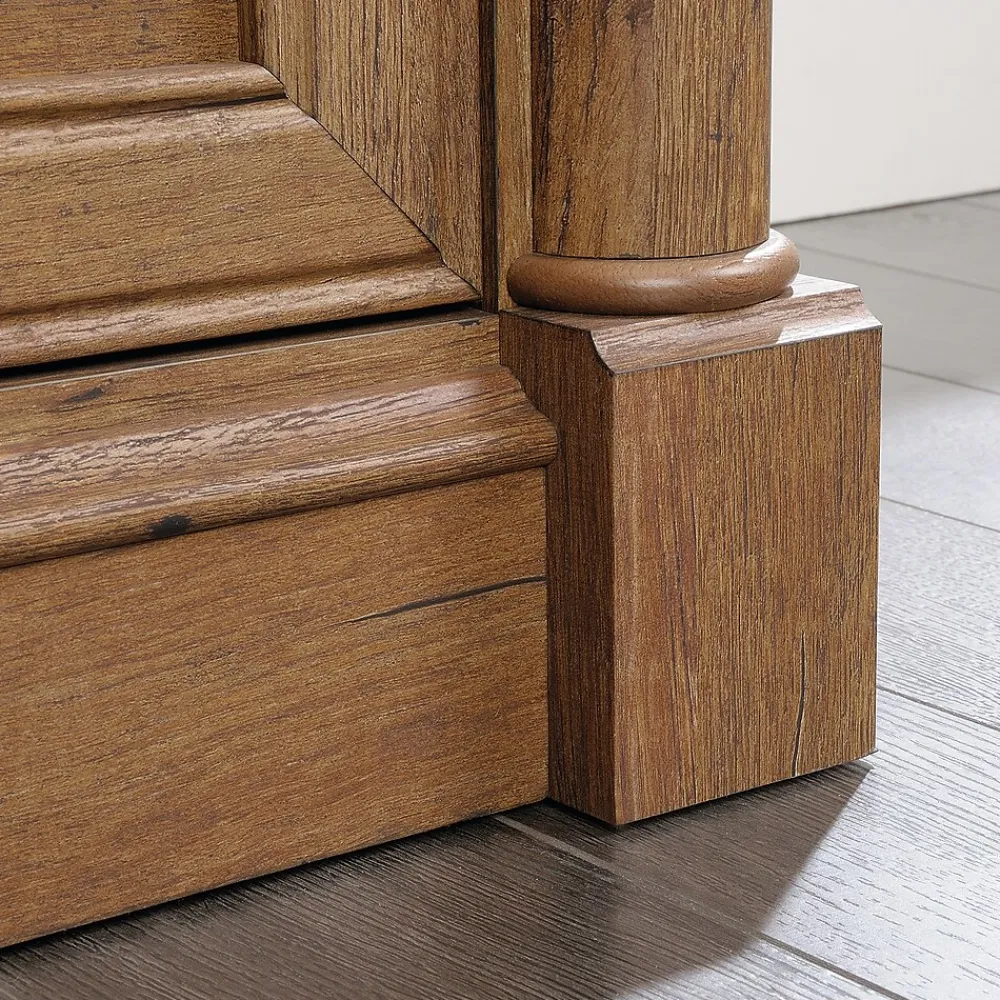 File Cabinets*Sauder Palladia 2-Drawer Lateral File Cabinet, Letter/Legal Size, 30"H x 37"W x 22"D, Vintage Oak (420607)