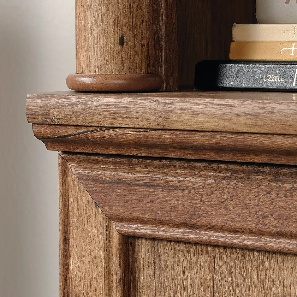 Bookcases*Sauder Palladia 72"H 5-Shelf Bookcase, Vintage Oak (420609)