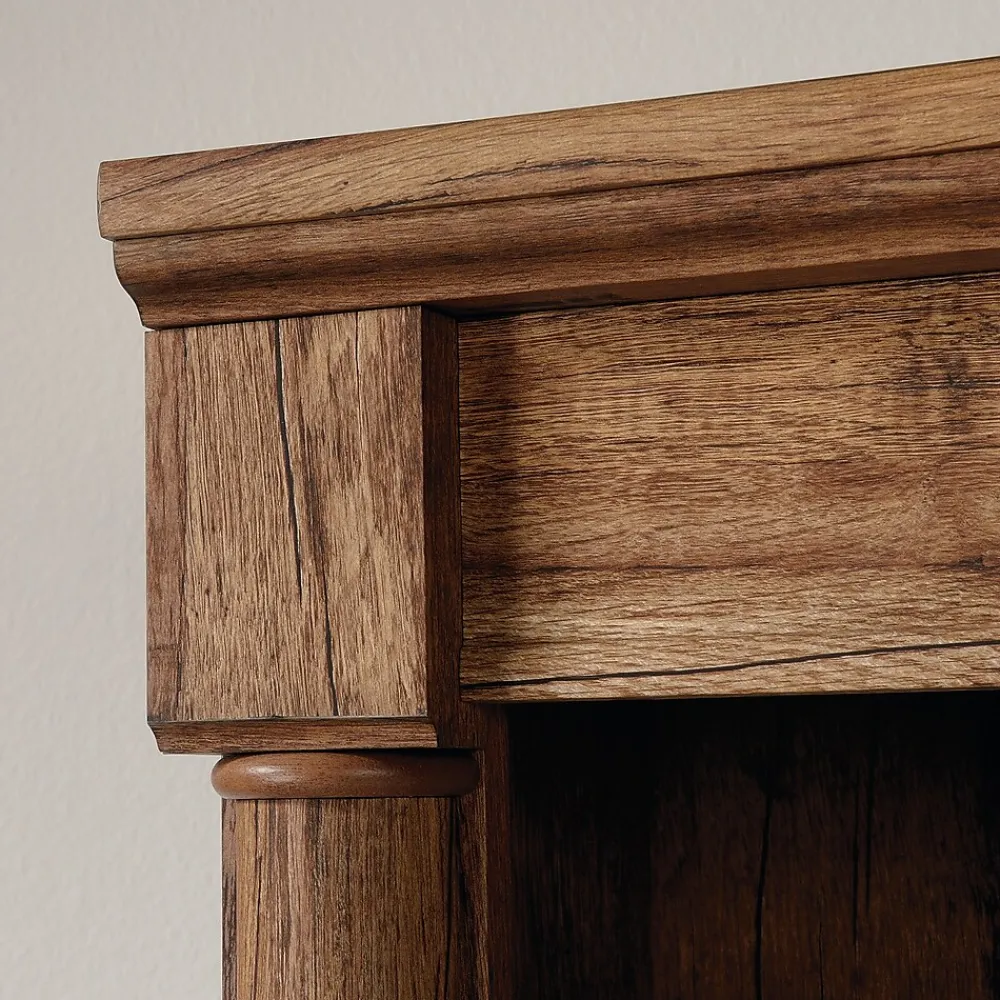 Bookcases*Sauder Palladia 72"H 5-Shelf Bookcase, Vintage Oak (420609)