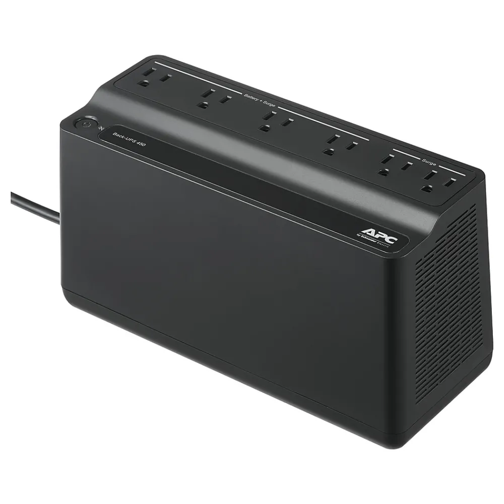 Schneider Electric Back-UPS 450 Standby UPS, Black (BN450M)