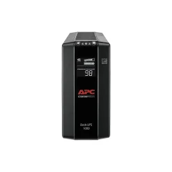 Schneider Electric Back-UPS Pro Compact Tower LCD Battery Backup & Surge Protector with USB, 8-Outlets (BX1000M)