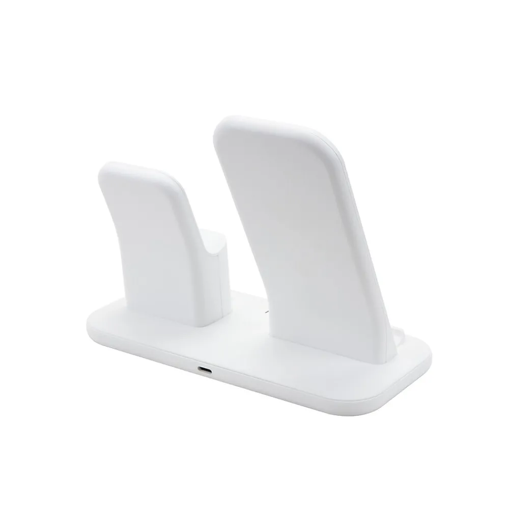 Base3 3-in-1 Wireless Charging Dock for Apple iPhone/Apple Watch/Apple AirPods, White (CSQ3N1WT-SP)<scosche Sale