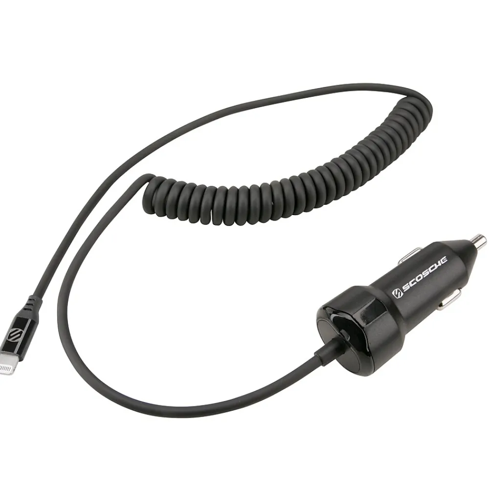 MFI Certified Power Delivery Lightning Car Charger<scosche Best