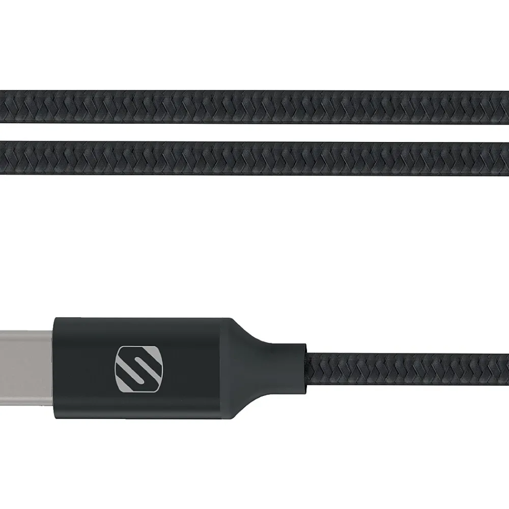 StrikeLine Premium 4' USB A Male/C Male, Space Gray (CAB4SG)<scosche Best