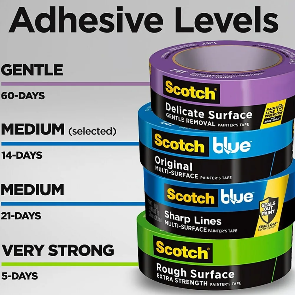 Discount Scotch Blue ORIGINAL Painter's Tape, 0.70" x 60 yds. (2090-18E-G)