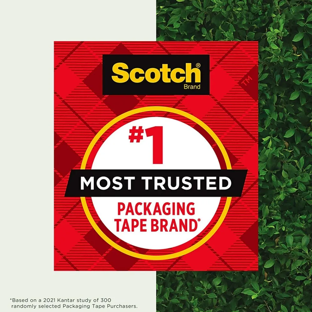 Online Scotch Box Lock Paper Packaging Tape, 1.88" x 25 yds., Brown (7850-23-8GC)
