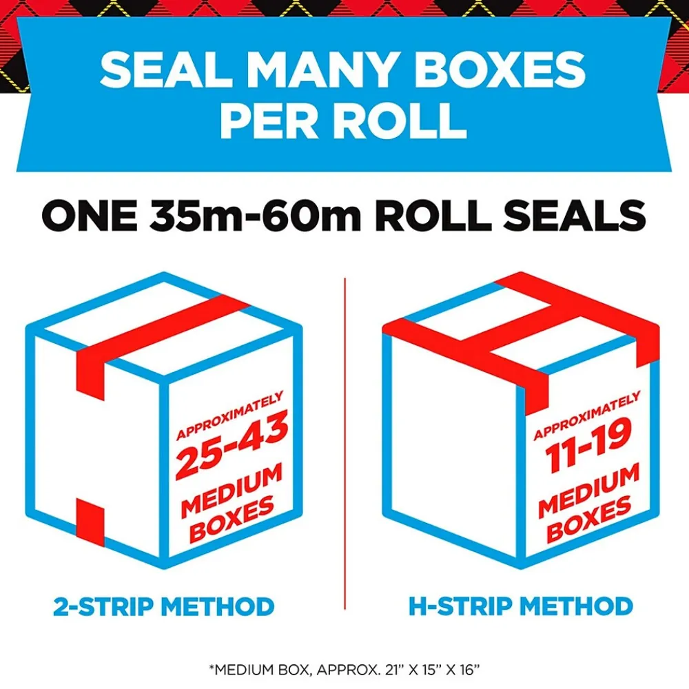 Sale Scotch Heavy Duty Heavy Duty Packing Tape with Dispenser, 1.88" x 54.6 yds., Clear (3850-ST)