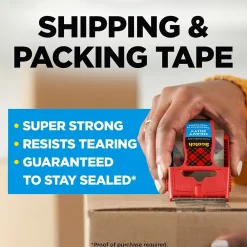Clearance Scotch Heavy Duty Shipping Packaging Tape, 1.88 in x 27.7 yd, Clear (142L)